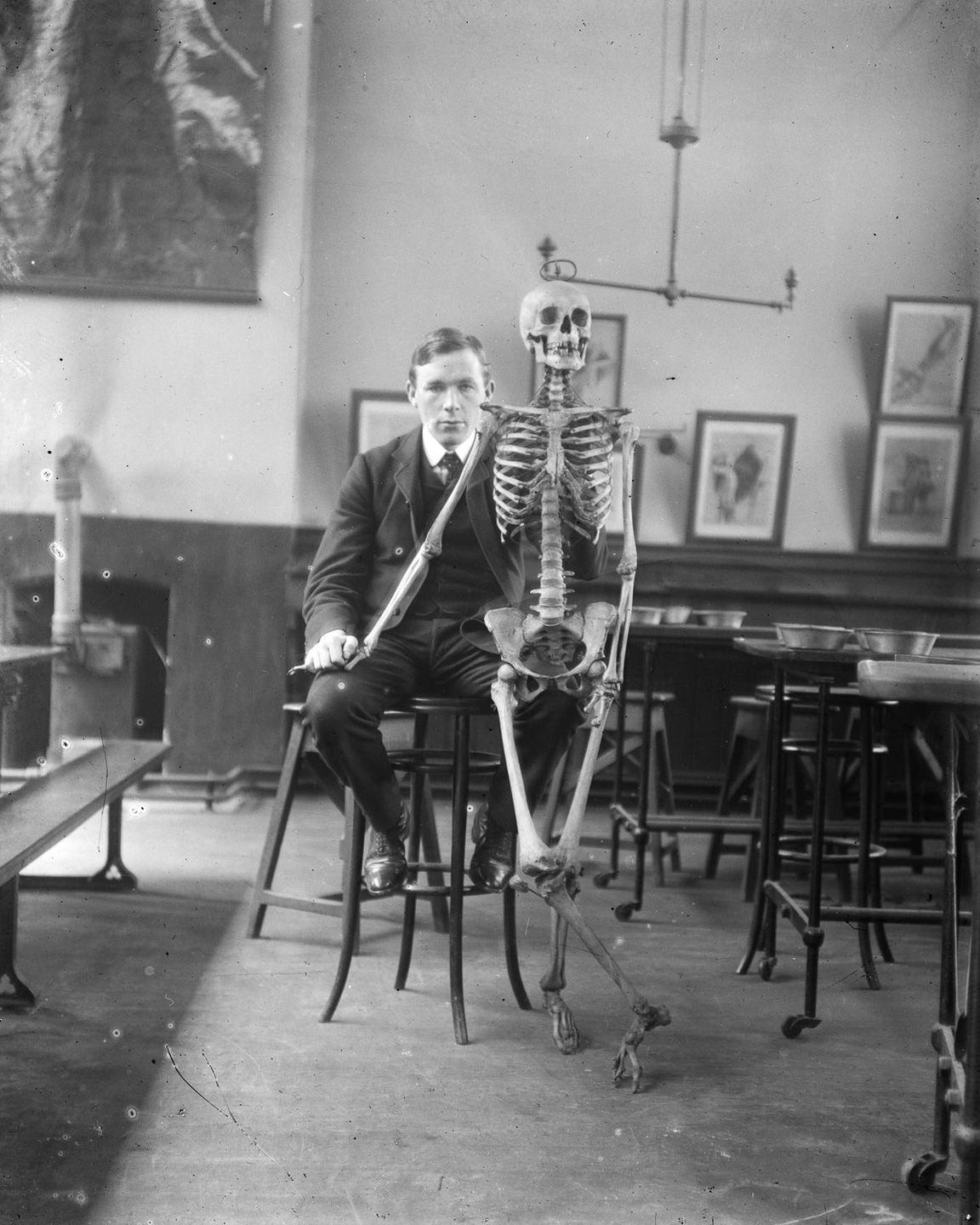 c. 1900 Medical student John Joseph Clarke.
