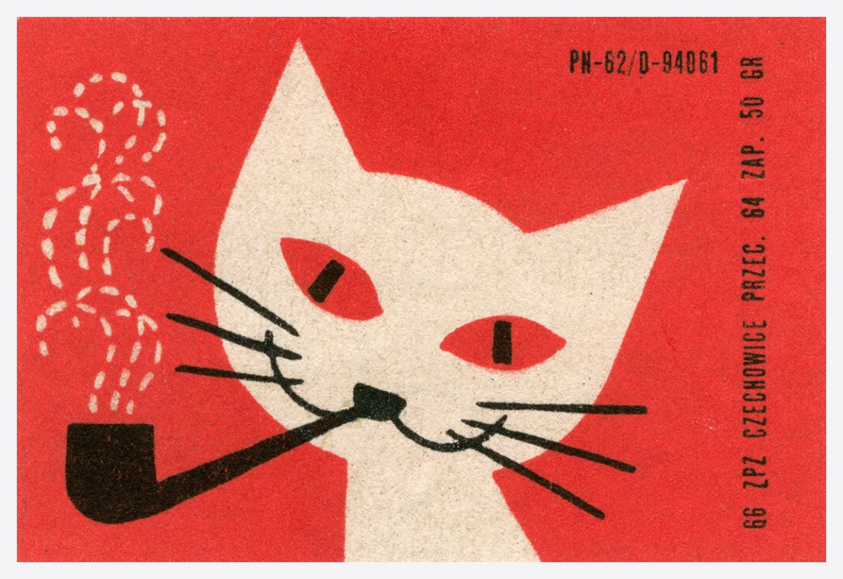 Matchbox vintage art Easter Bloc communism design