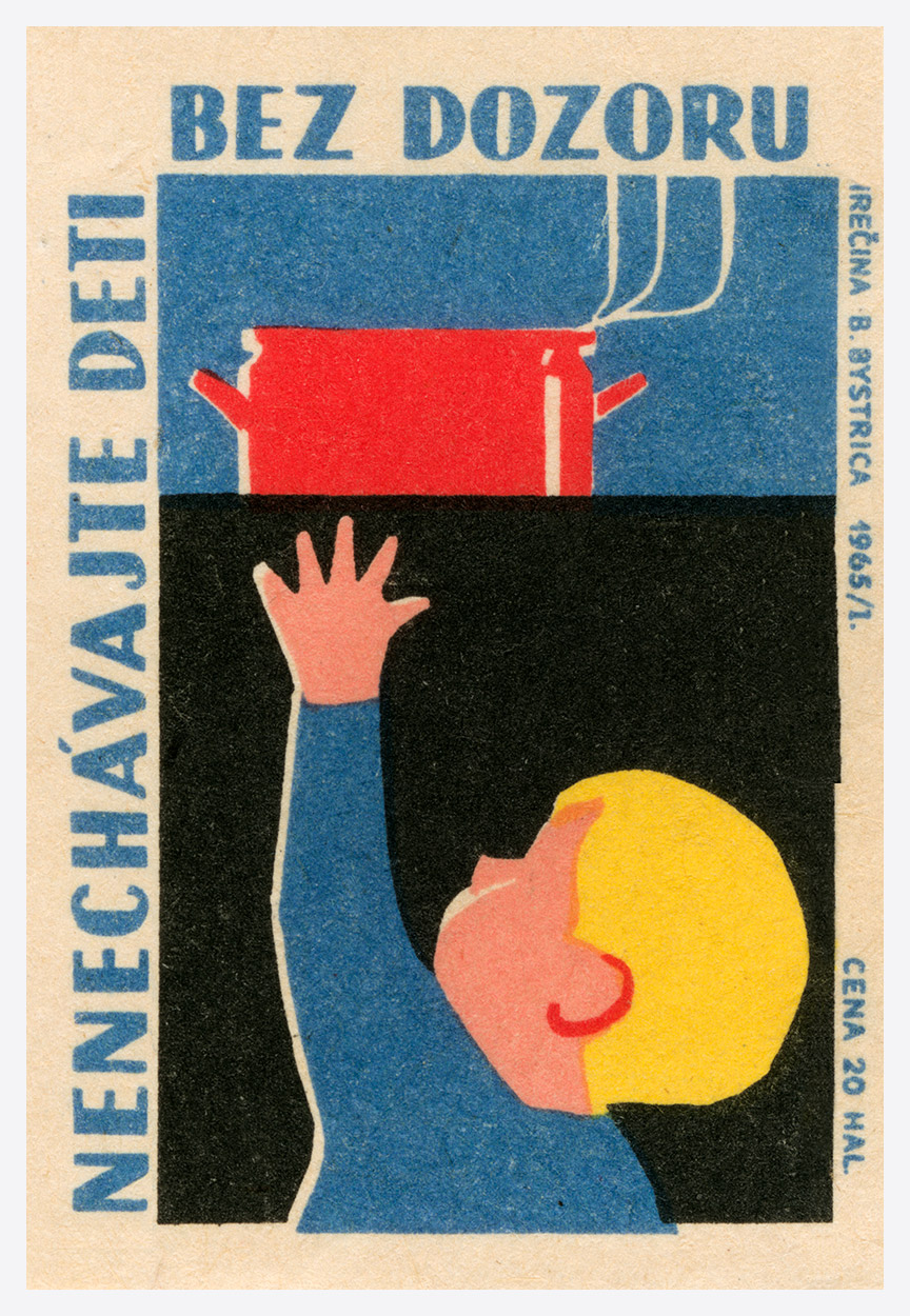 Matchbox vintage art Easter Bloc communism design