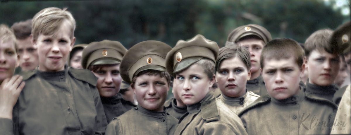 Russia color World War 1 colour