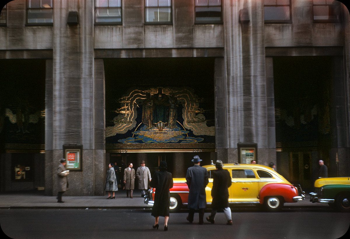 RCA Building Times Square, NYC – 1953