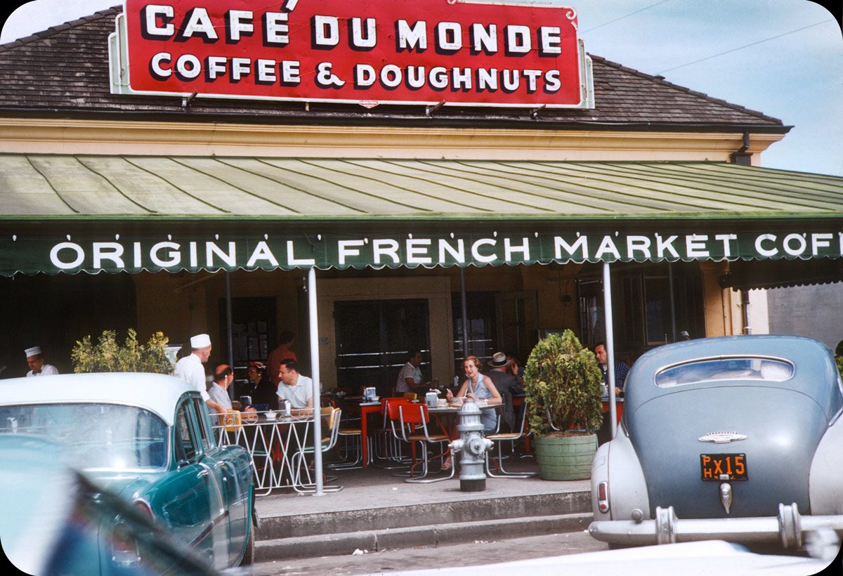 Cafe Du Monde, New Orleans – 1958
