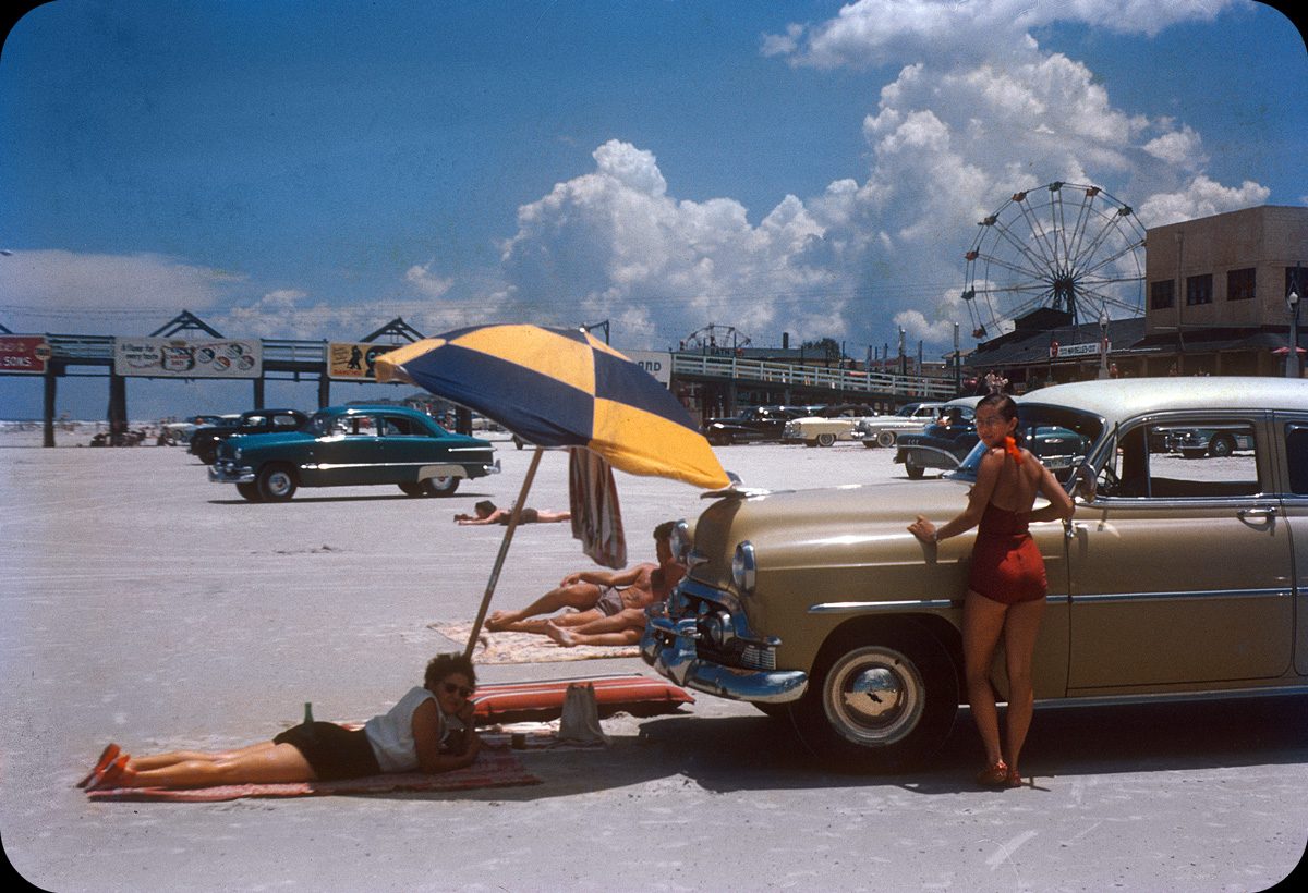 Kodachrome Daytona Beach — 1956