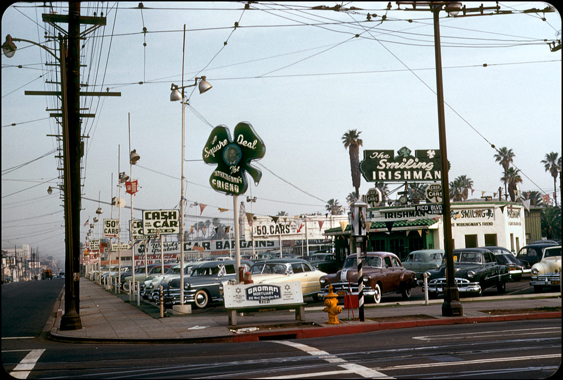 The Smiling Irishman, Pico Blvd., Los Angeles, CA - 1952