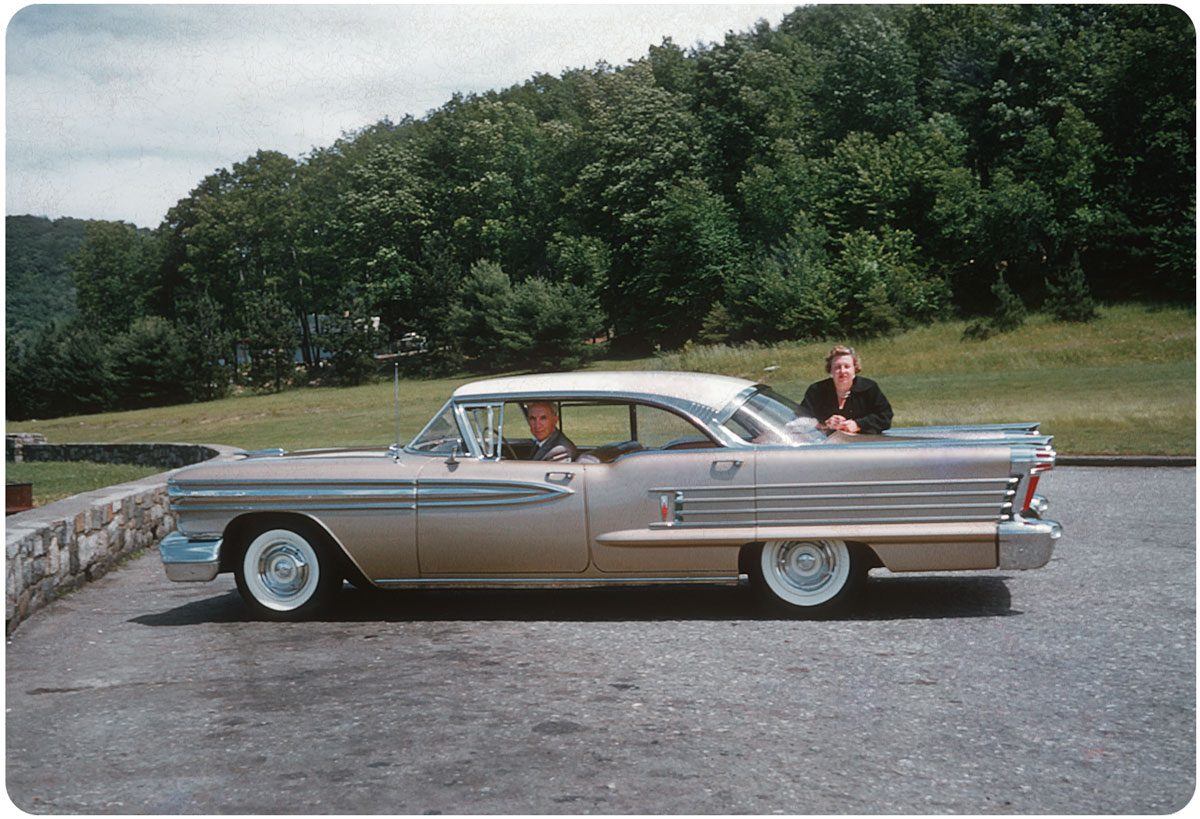 Bulletproof Whitewalls — 1958 Oldsmobile Somewhere near Niagara Falls.