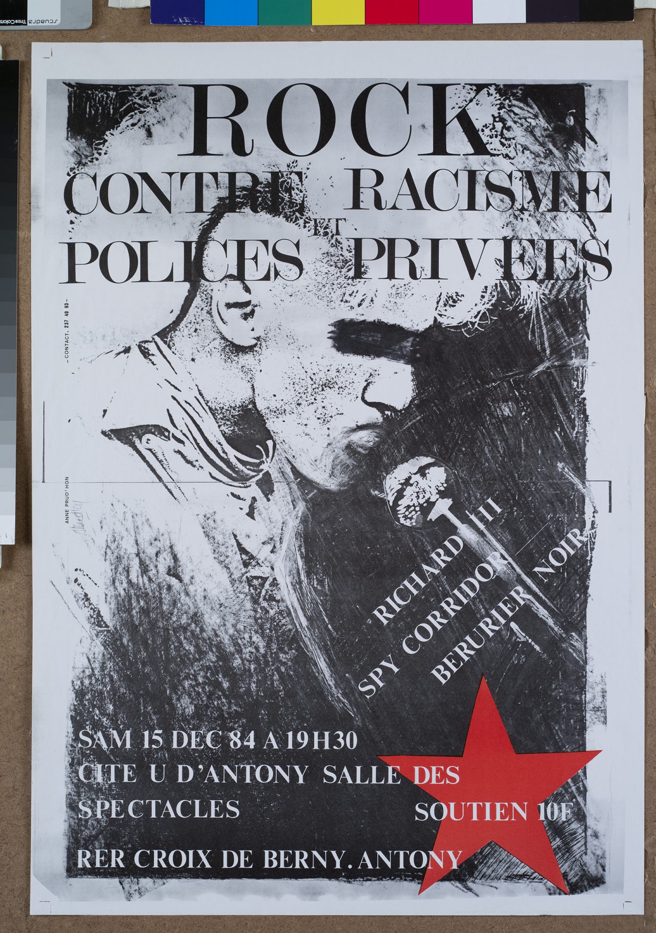 Rock Against Racism, 1984 Photograph: © Bertrand Huet / Tutti/Collection François Guillemot