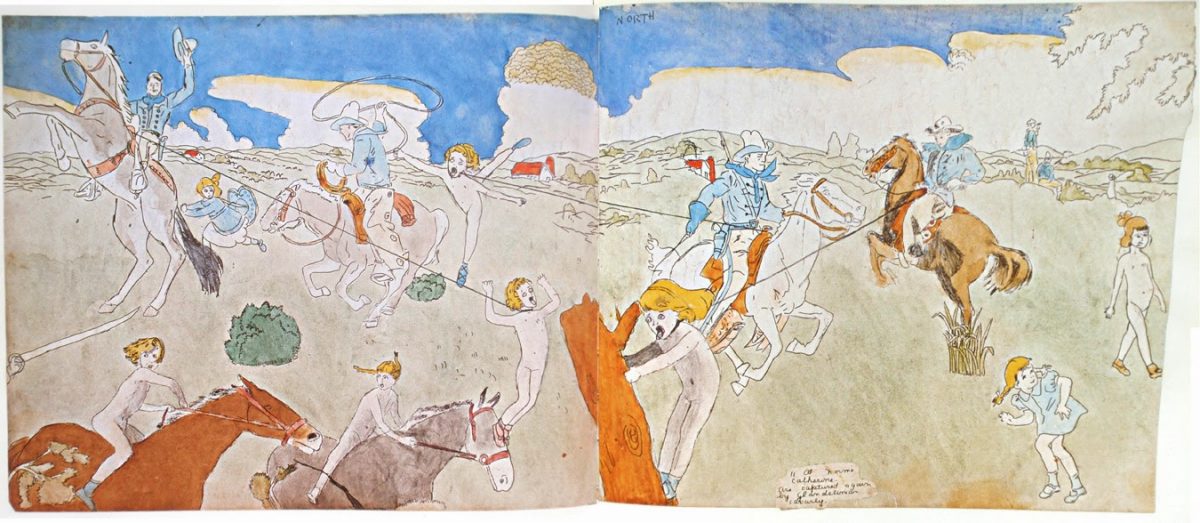 Henry Darger serpents vivian