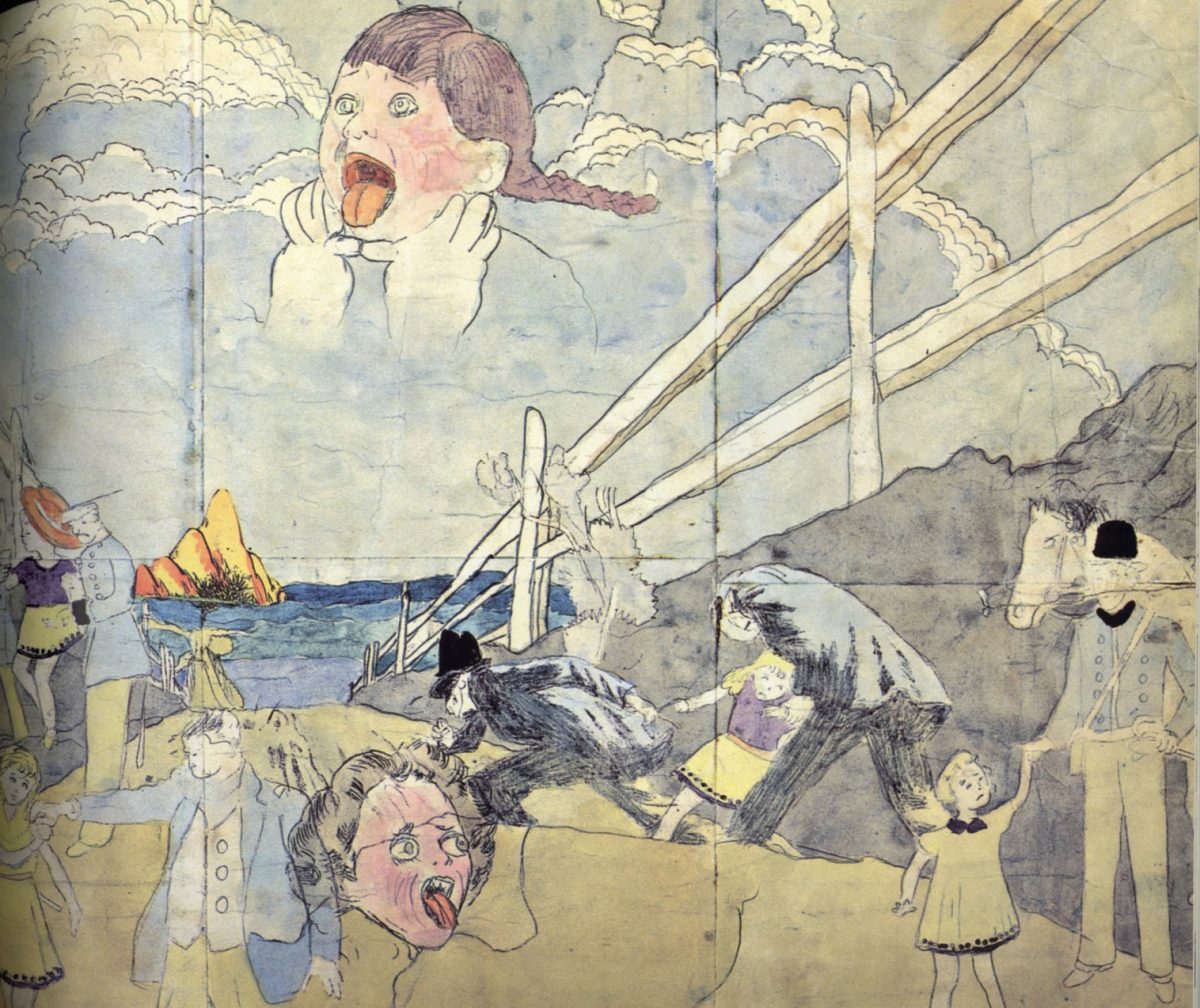 Henry Darger serpents vivian