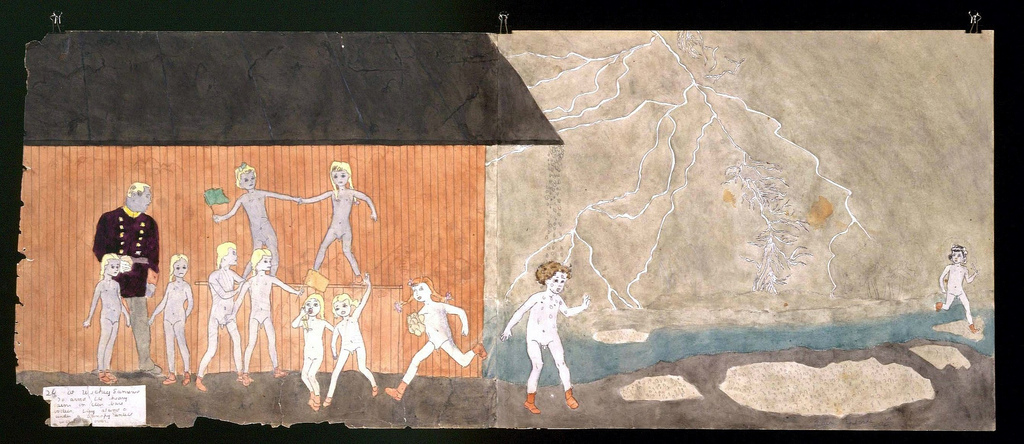 Henry Darger serpents vivian