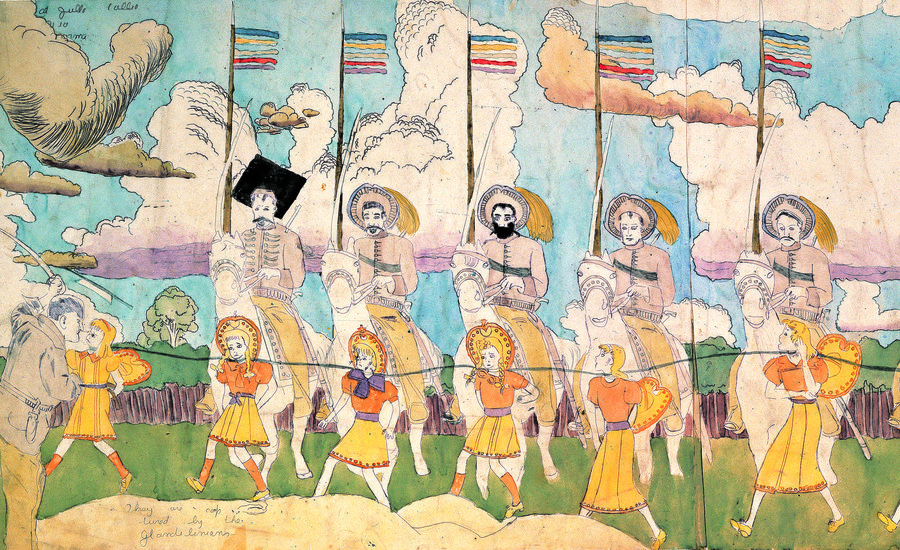 Henry Darger's Blengiglomenean Serpents And Vivian Girls - Flashbak