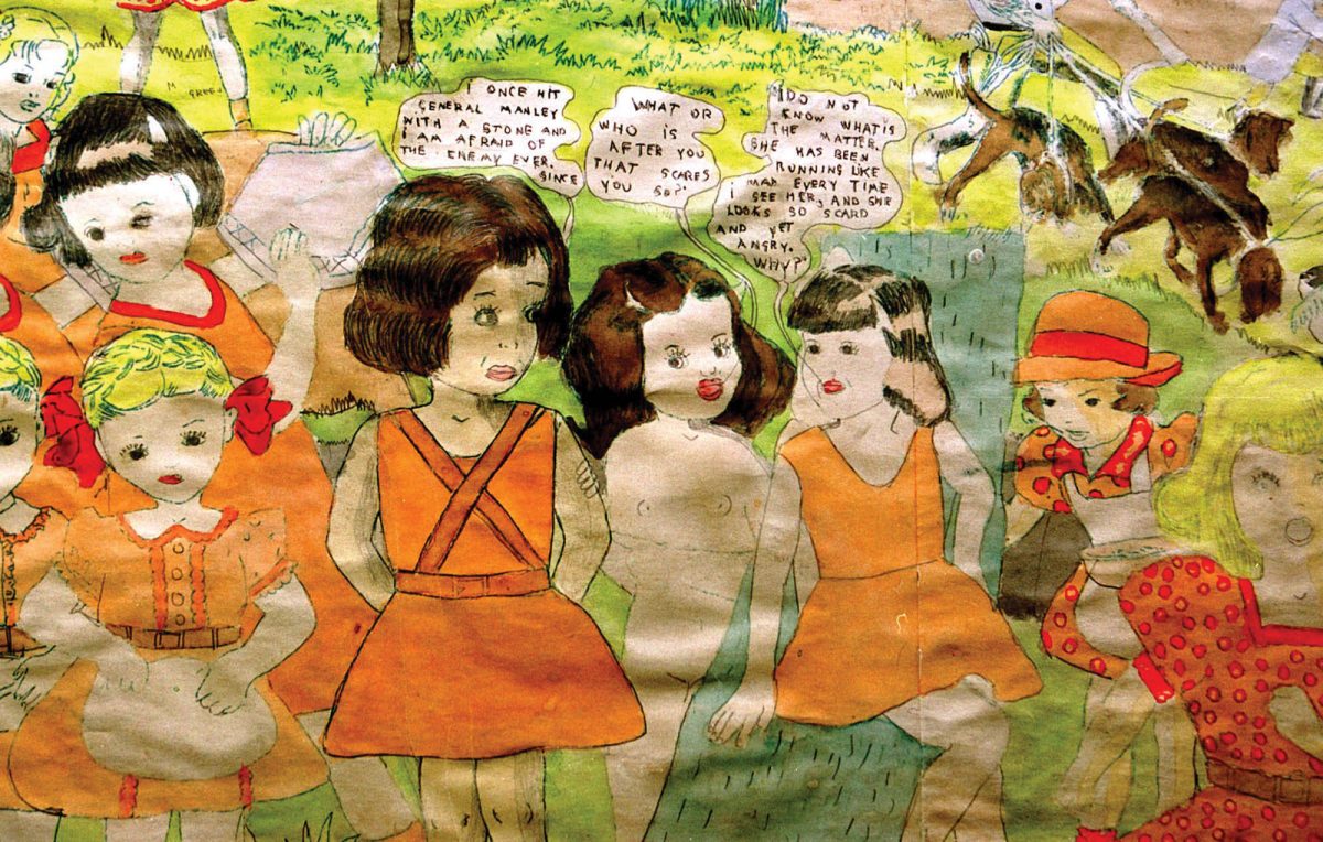 Henry Darger serpents vivian