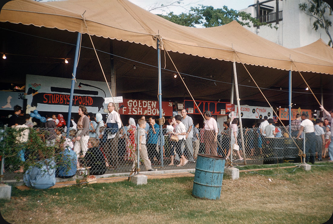 Street Fair, Hawaii — 1950s