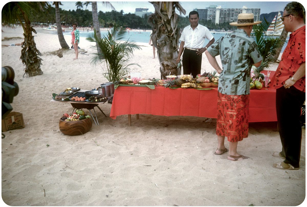 KHVH-TV Show, Waikiki Beach — 1965