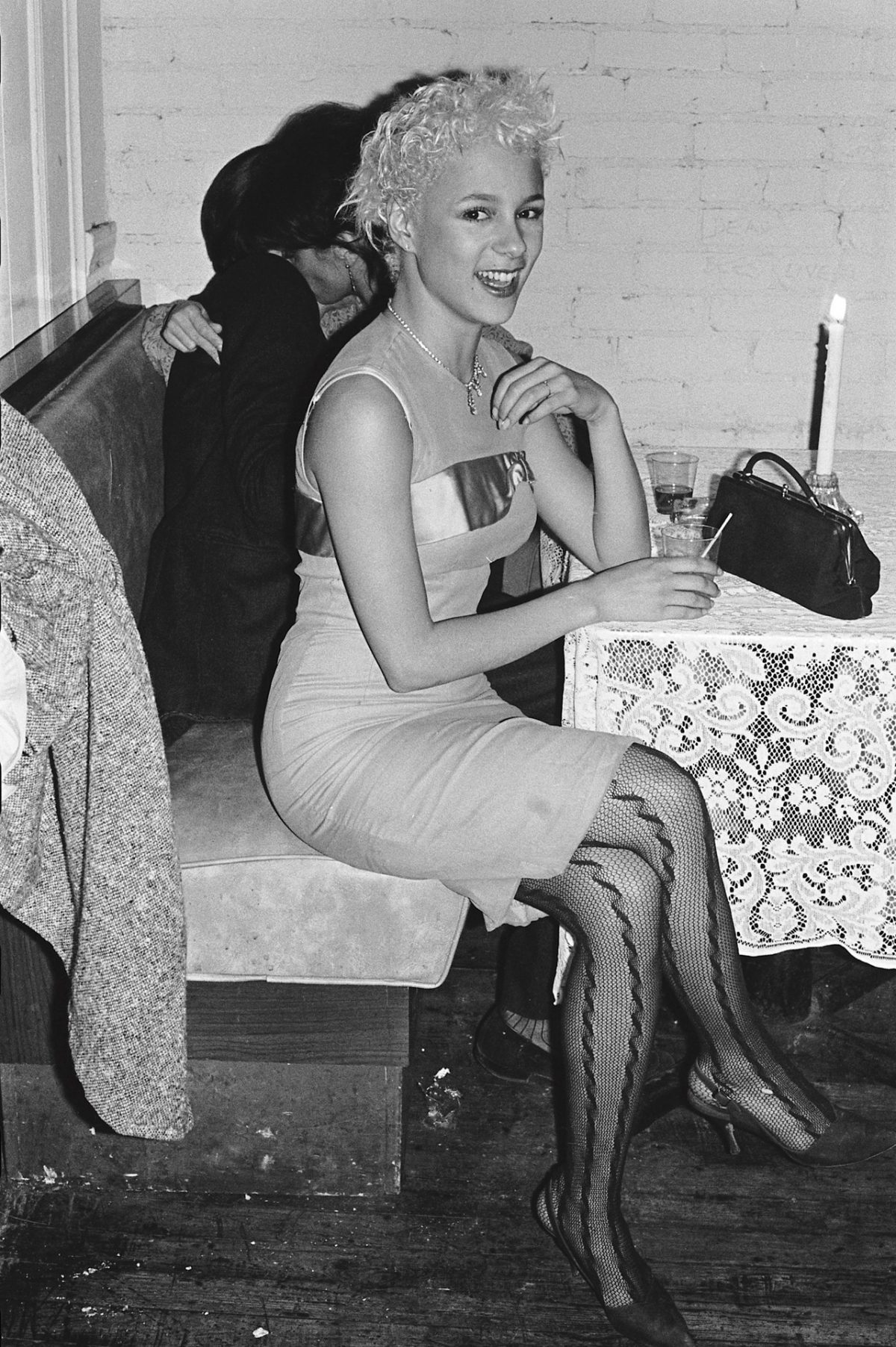 Leisa Stroud on Mudd Club’s second floor, 1979 Photography Alan Kelinberg