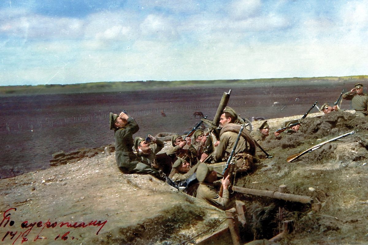 Russia color World War 1 colour