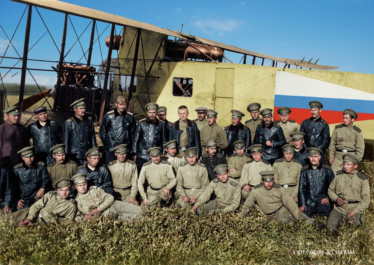 Russia color World War 1 colour