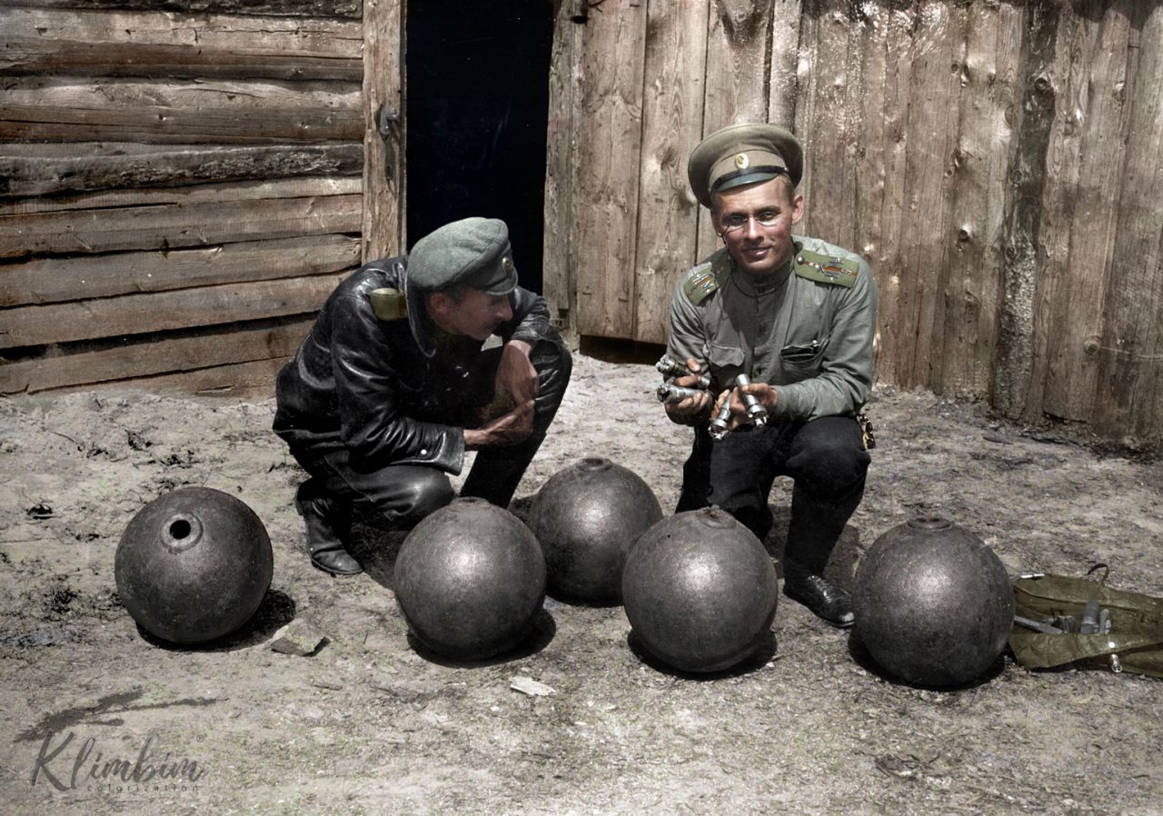 Russia color World War 1 colour