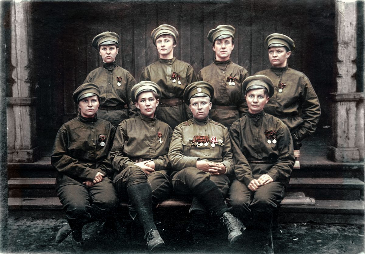 Russia color World War 1 colour