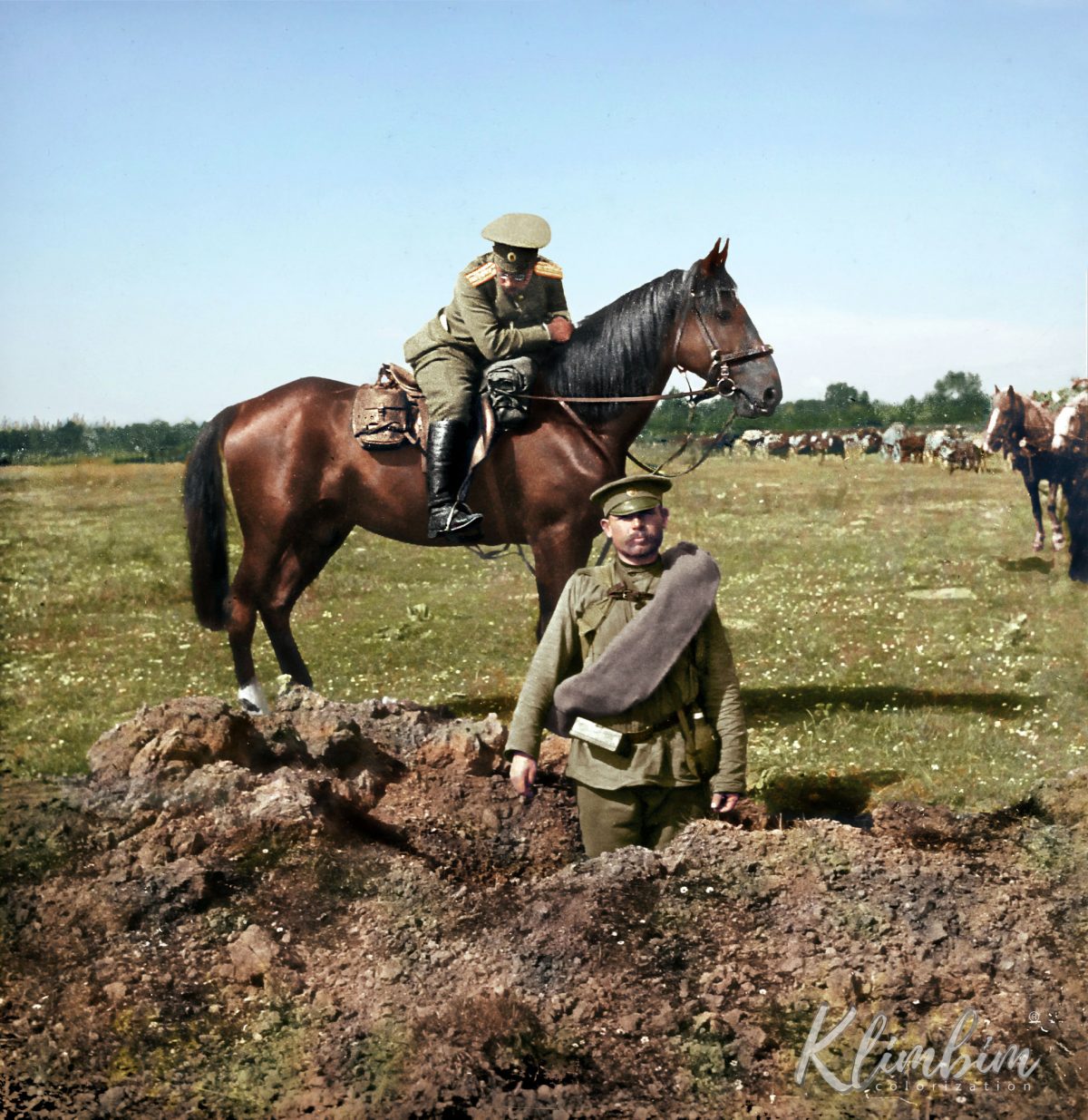 Russia color World War 1 colour