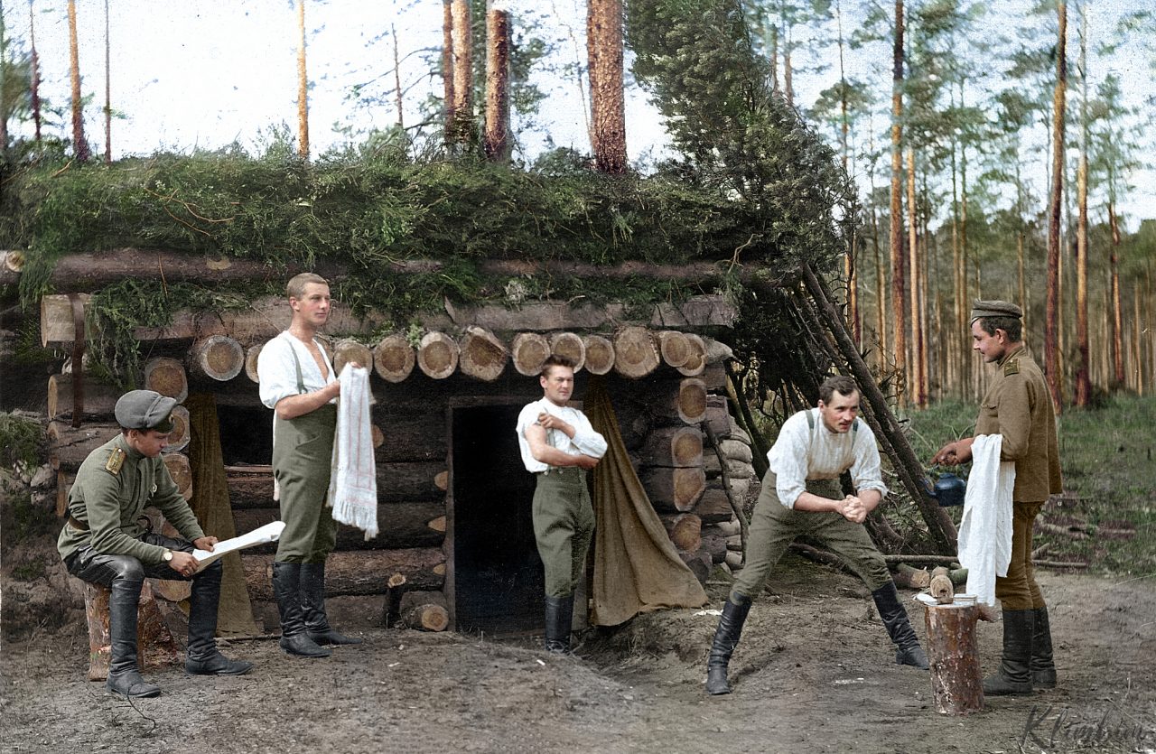 Russia color World War 1 colour