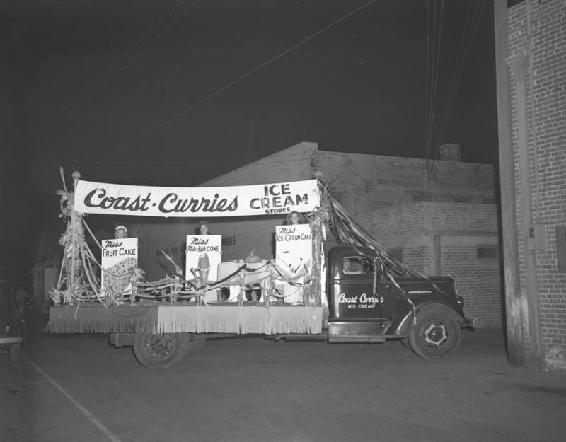 Currie’s Ice Cream Parlors LA 1946 California