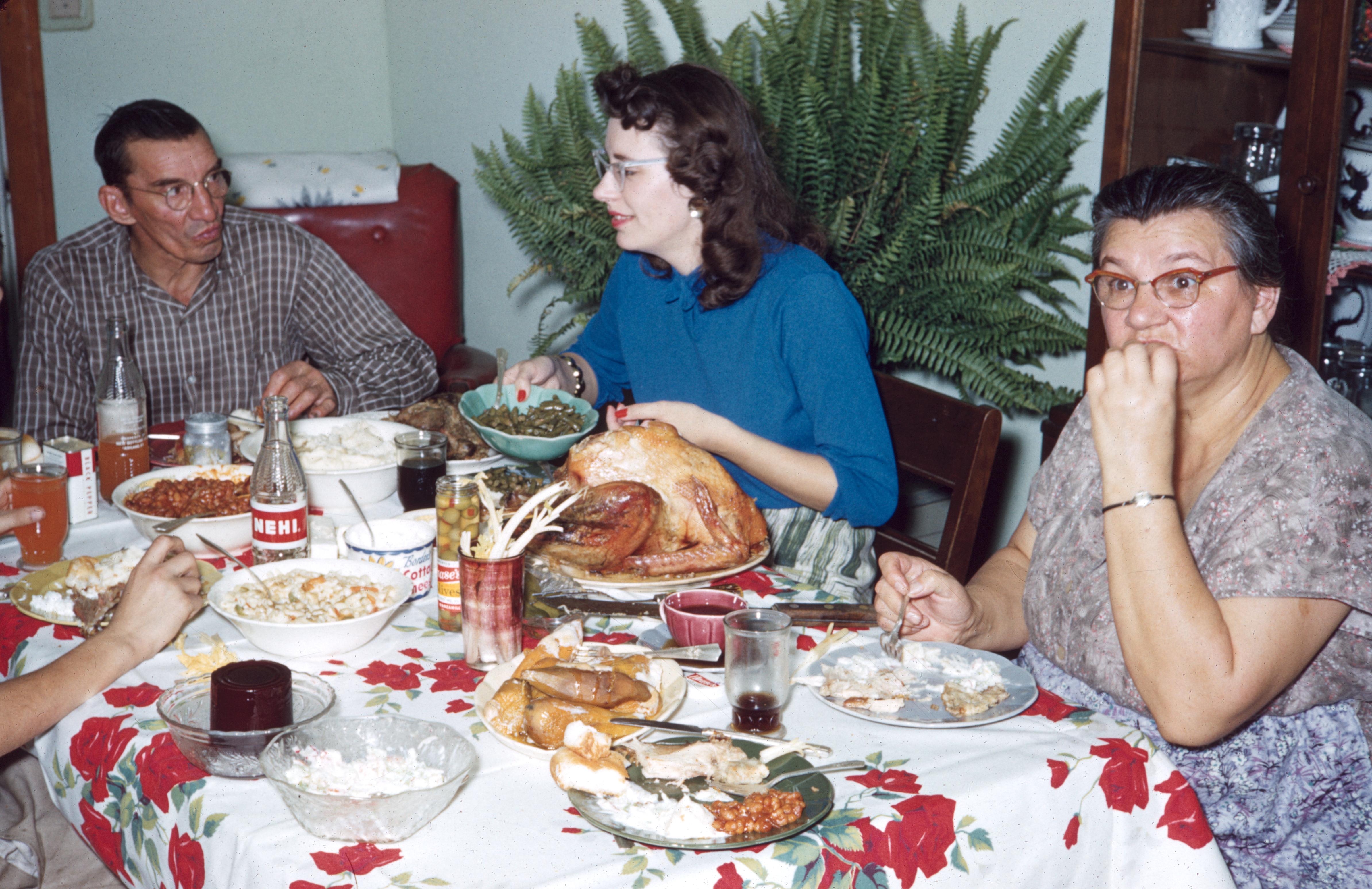 Thanksgiving Dinner, c.1957