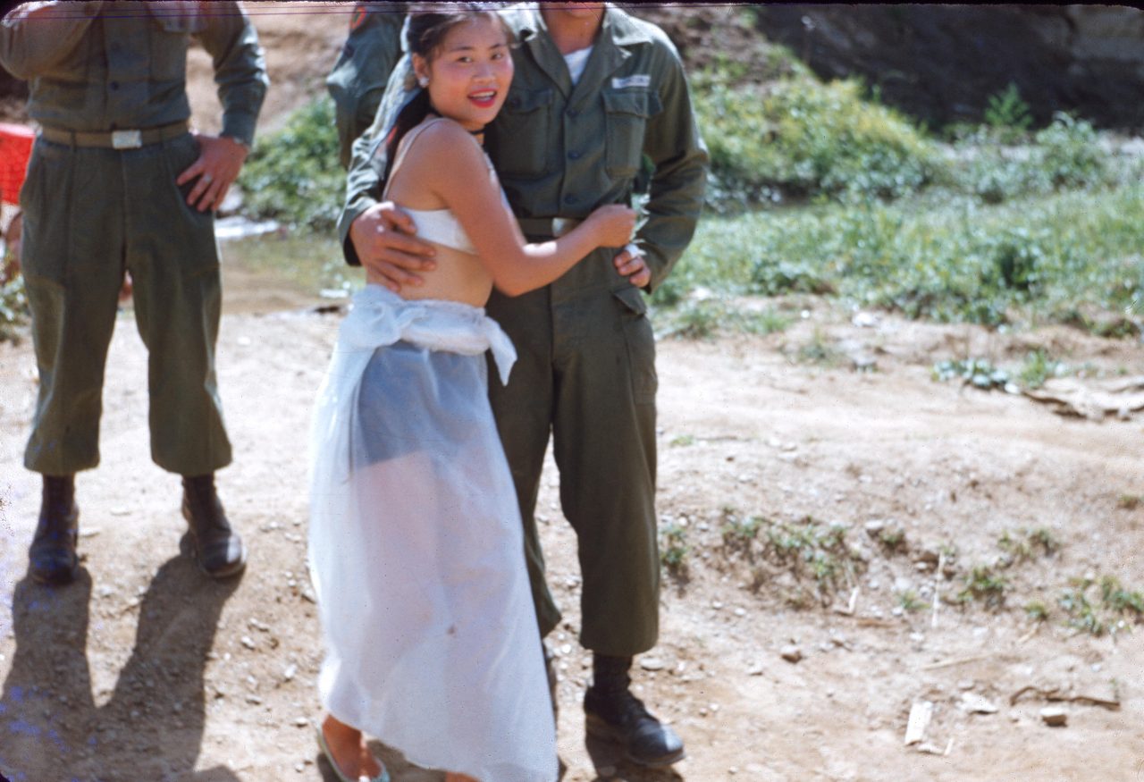Korea, 1954 "Sand Bar Village"