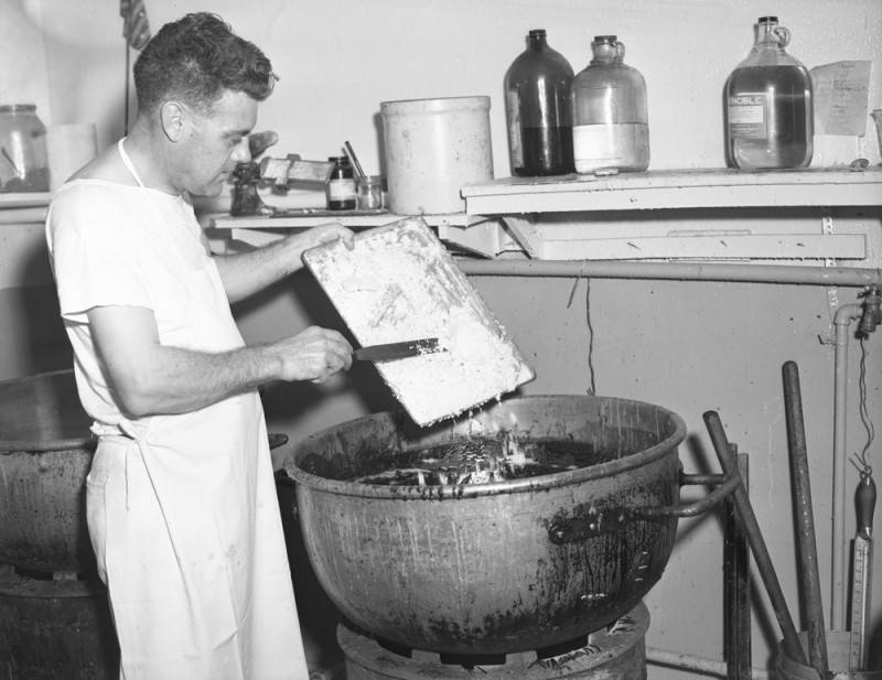 Currie’s Ice Cream Parlors LA 1946 California