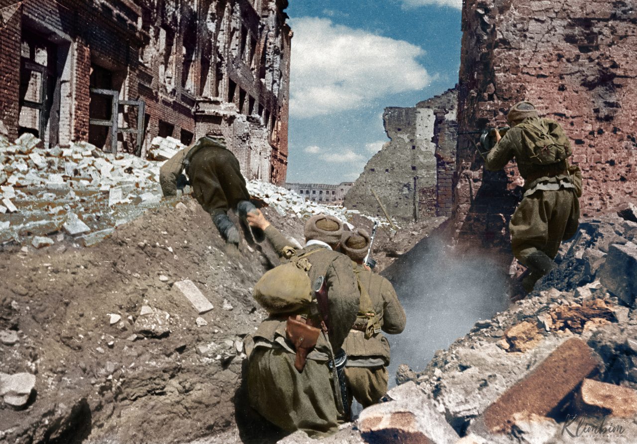 Russia world war 2 colour