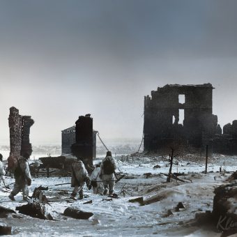 The center of Stalingrad, winter 1943 - Flashbak