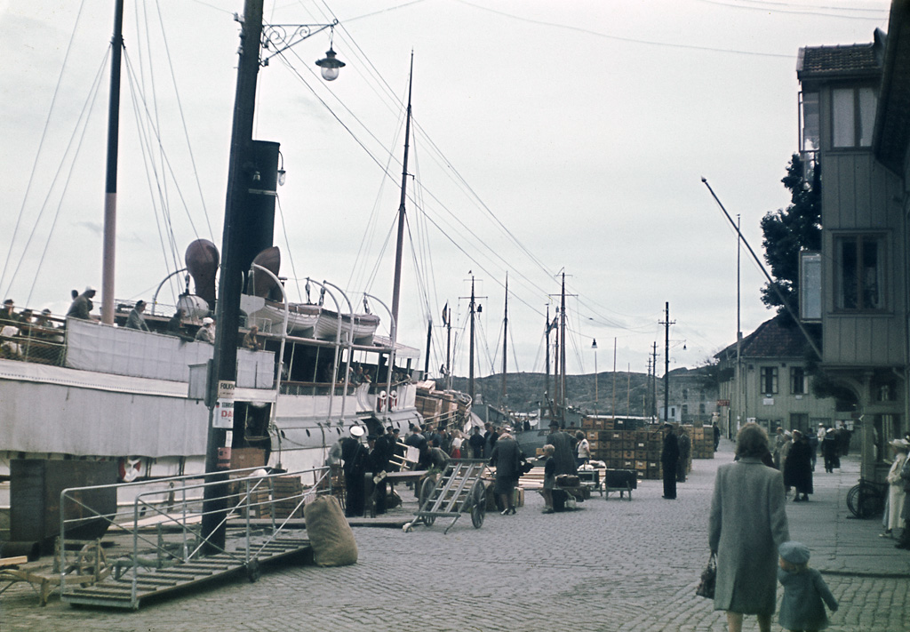 The harbour of Marstrand. 