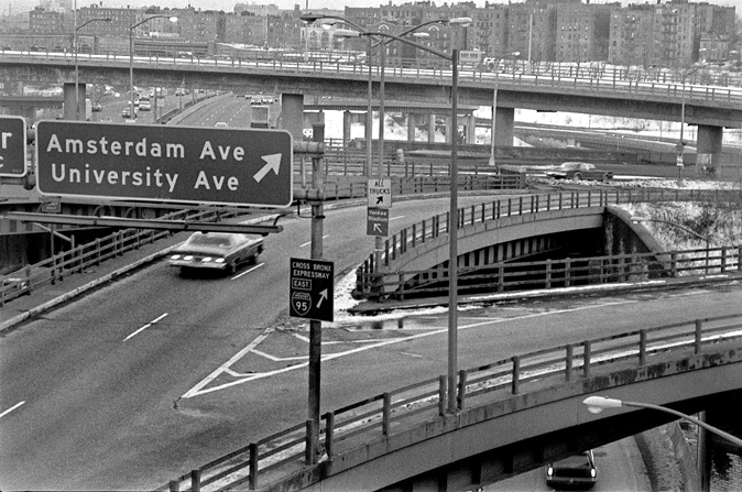 Entering New York New York, 1977