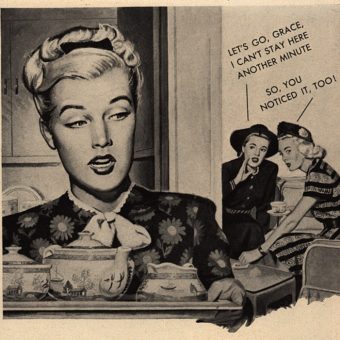 Lifebuoy B.O. Comics For Nose-Blind Women  (1930s-1940s)
