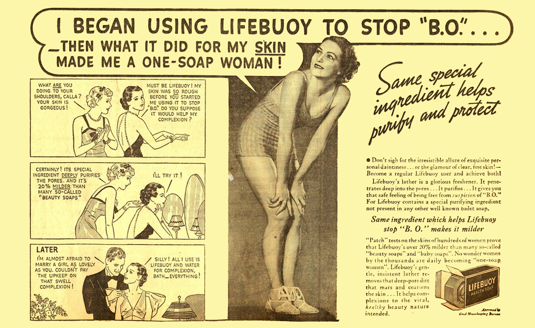 Lifebuoy soap adverts 