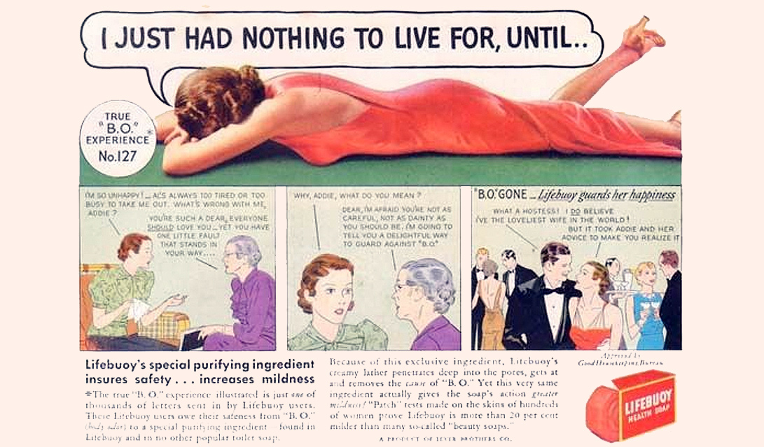 Lifebuoy soap adverts