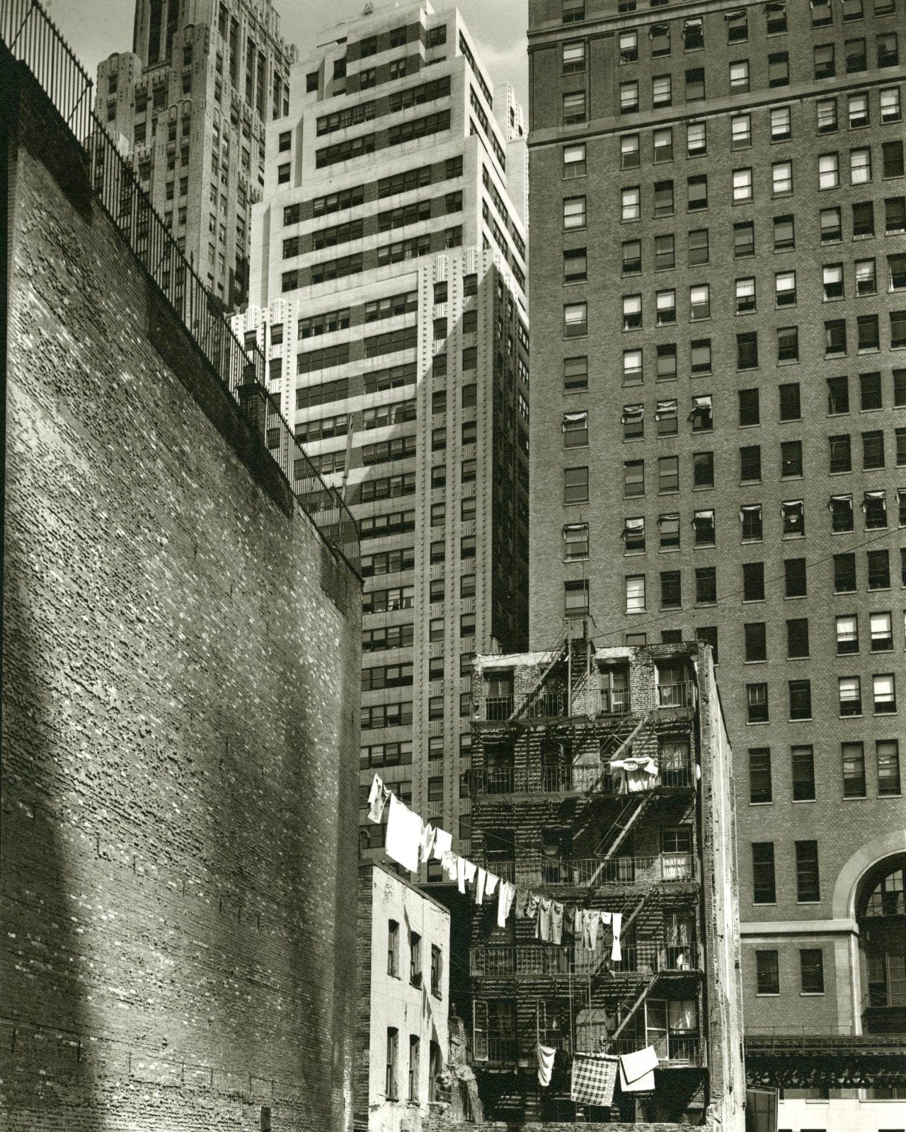 Manhattan Washington Street Berenice Abbott Flashbak