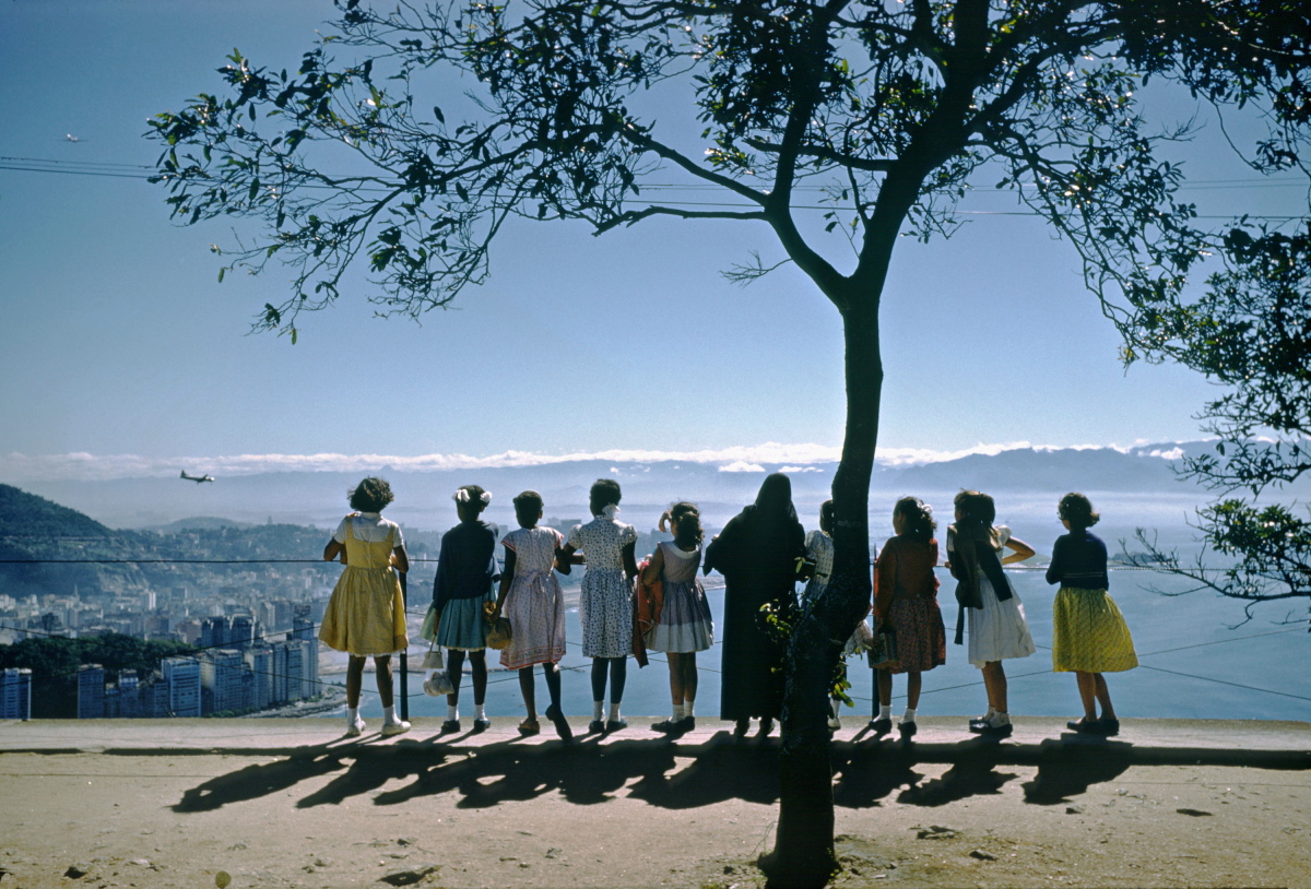 Overlooking Rio, Brazil,1960 Kodachrome