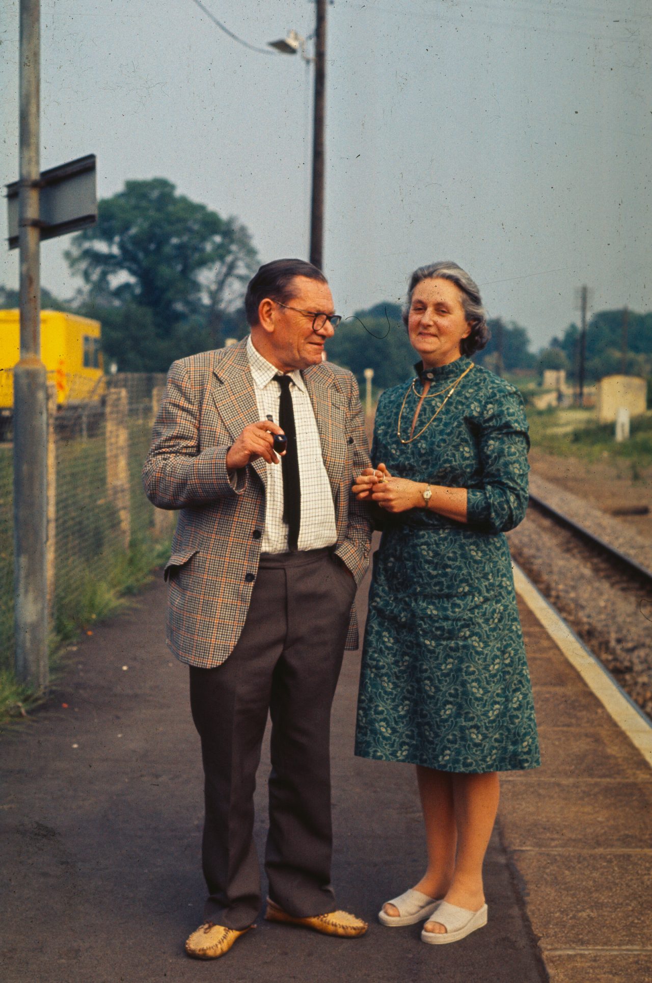 Milton Keynes 1980s found Kodachromes