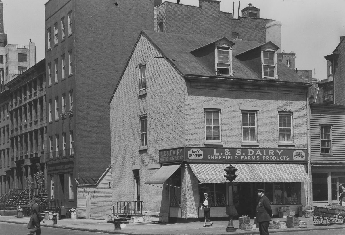 New York City 1940s 1950s 1946 Greenwich Village