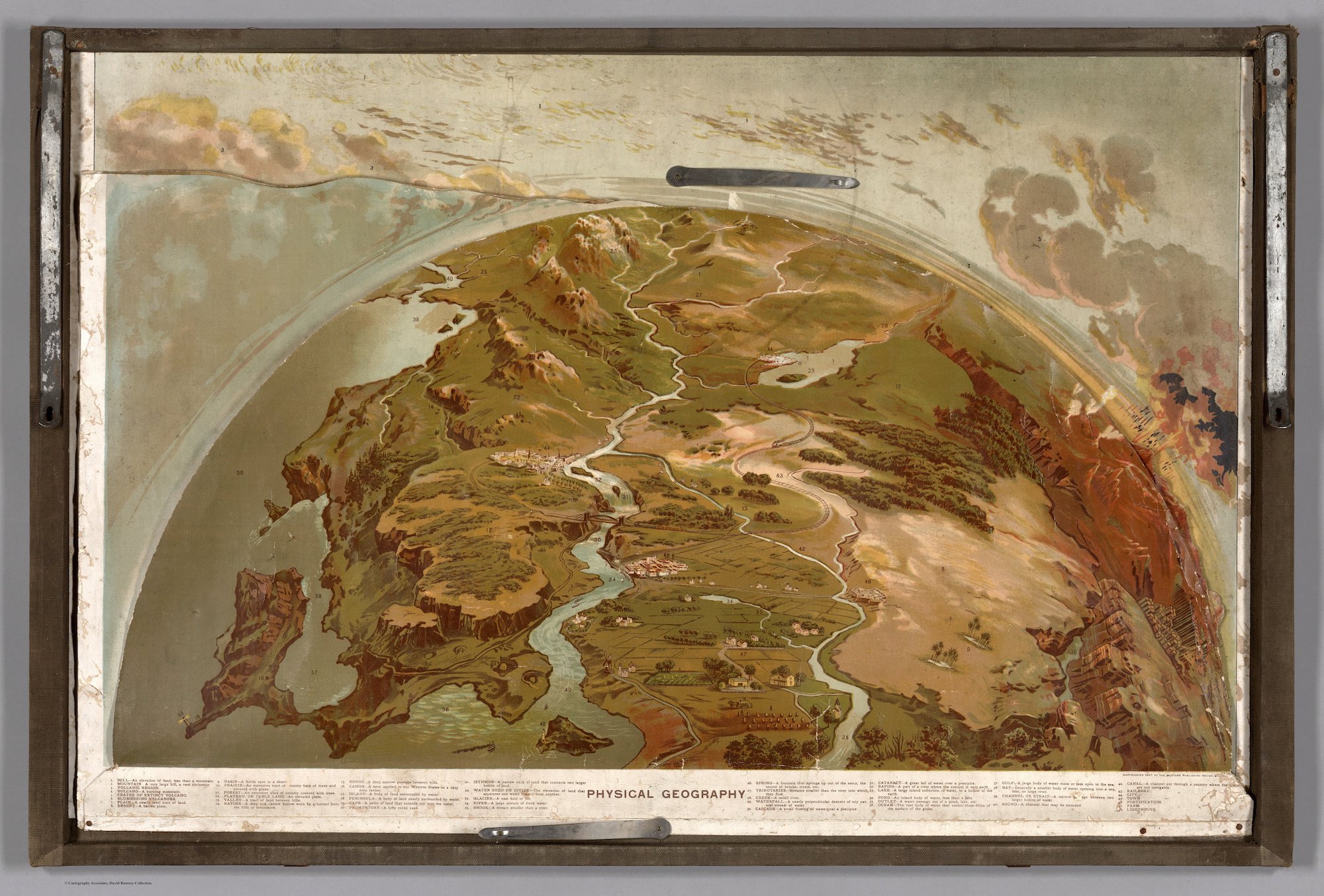 Yaggy, Levi Walter map world atlas 1800s