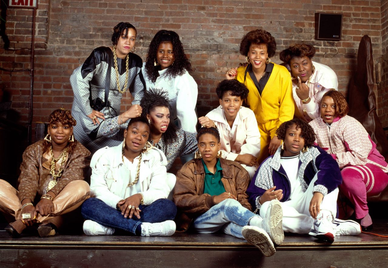 Ladies of Hip-Hop shoot for Paper Magazine (1988). Photo by Janette Beckman.