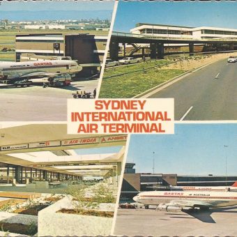 Sydney International Air Terminal c.1973 - Flashbak