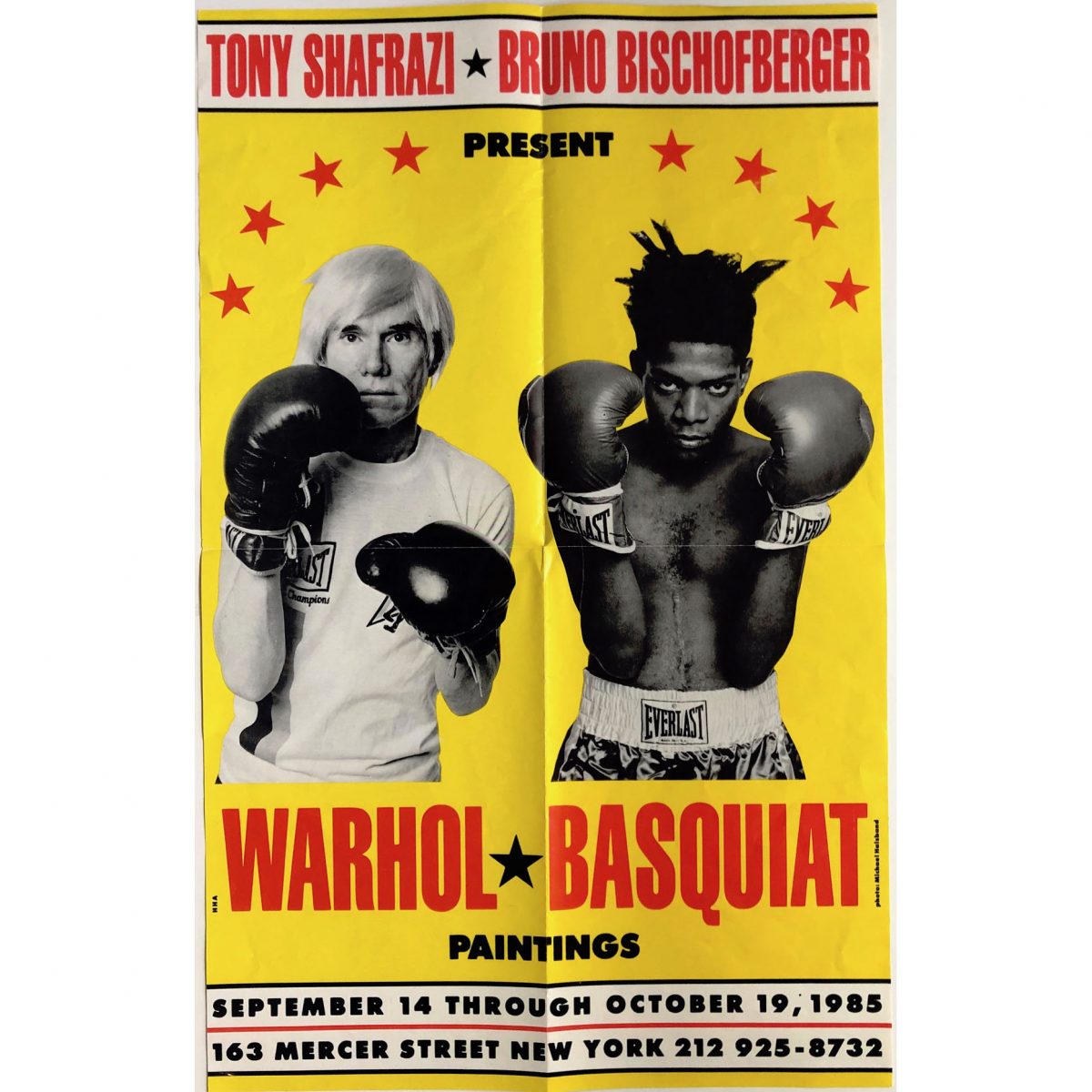 Tony-Shafrazi-Gallery-Warhol-Basquiat-Paintings-Poster-September ...