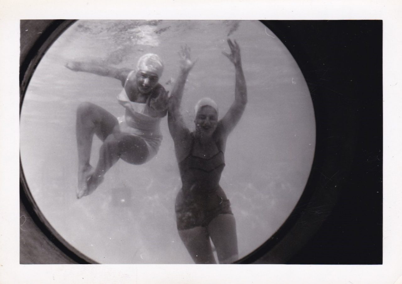 underwater snapshots photographs vintage