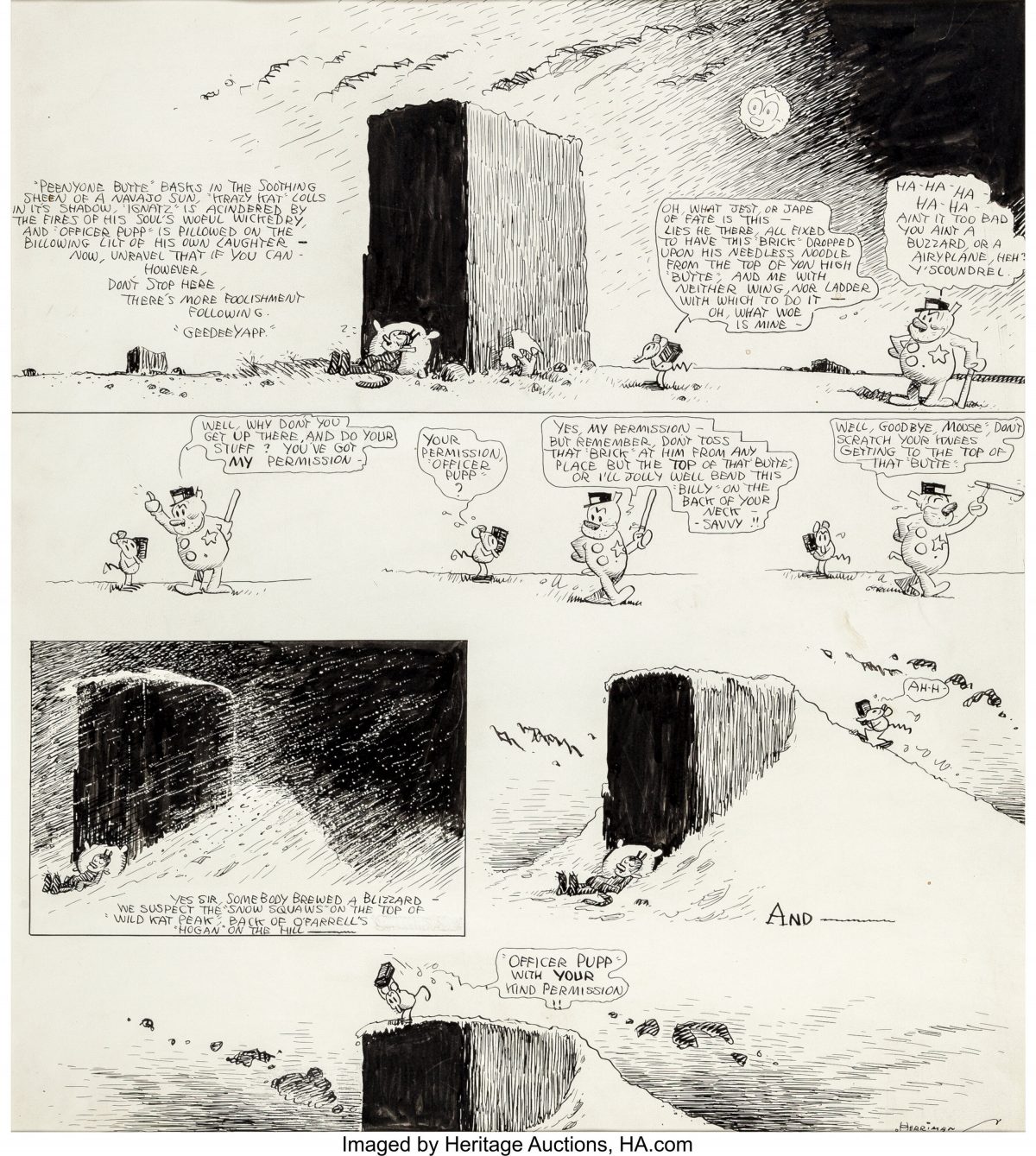 Krazy Kat comic strip