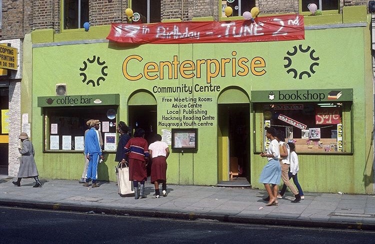Centerprise Community Centre, 1980s.