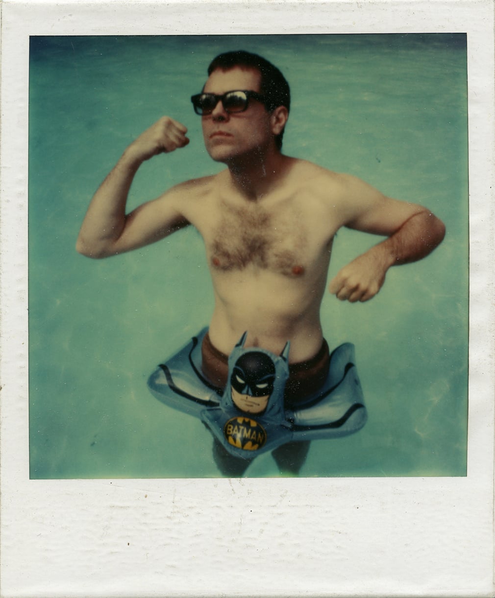 Glenn OʼBrien, SX-70 Polaroid, Westchester, New York, 1980