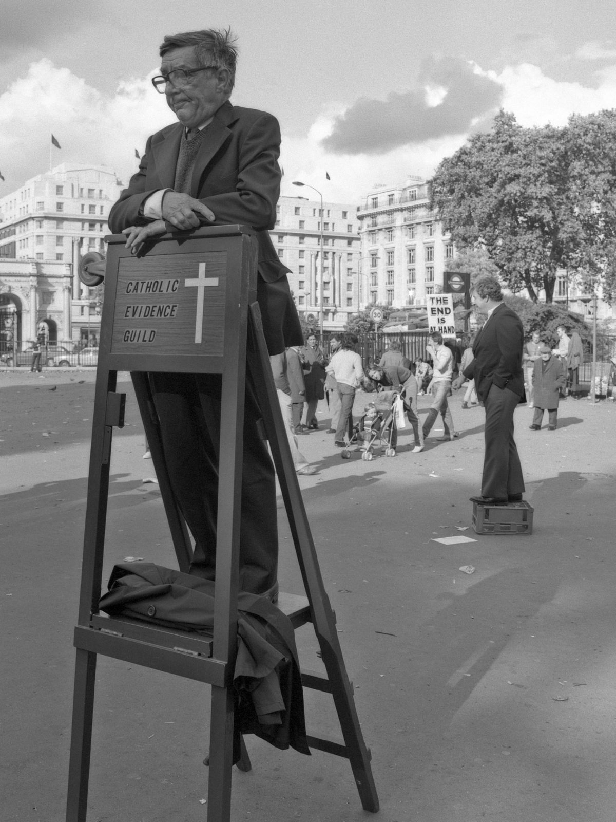 Speakers Corner Simon Nowicki London Hyde Park