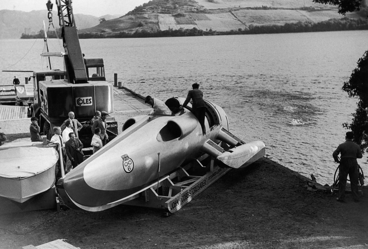 Crusader Loch Ness Scotland John Cobb speed 1952