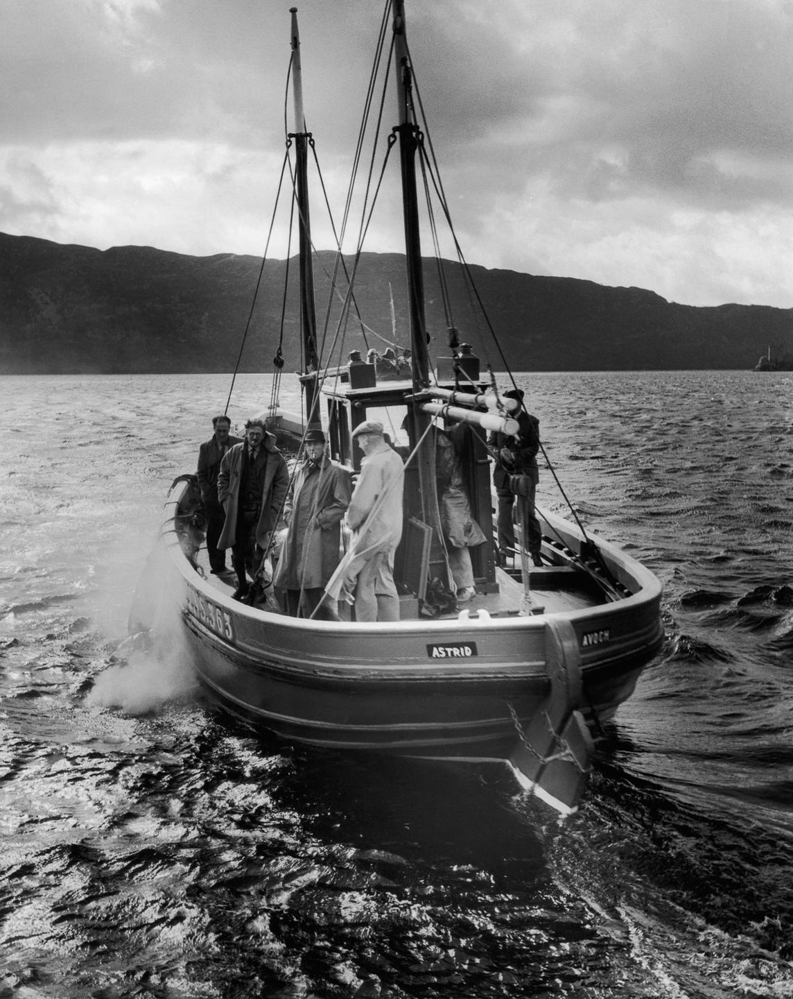 Crusader Loch Ness Scotland John Cobb speed 1952